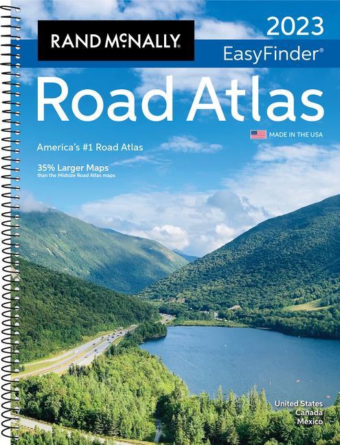 Book Rand McNally 2023 Easyfinder(r) Midsize Road Atlas 