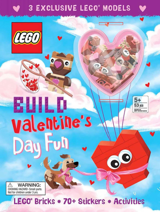 Kniha Lego: Build Valentine's Day Fun! 