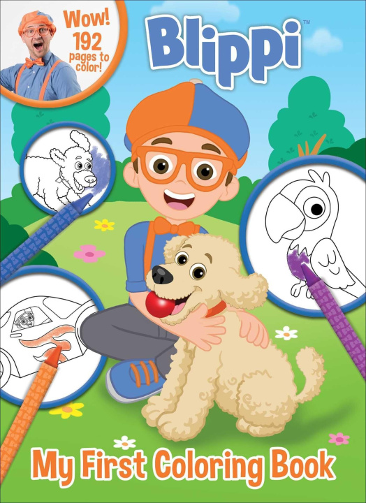 Книга Blippi: My First Coloring Book 