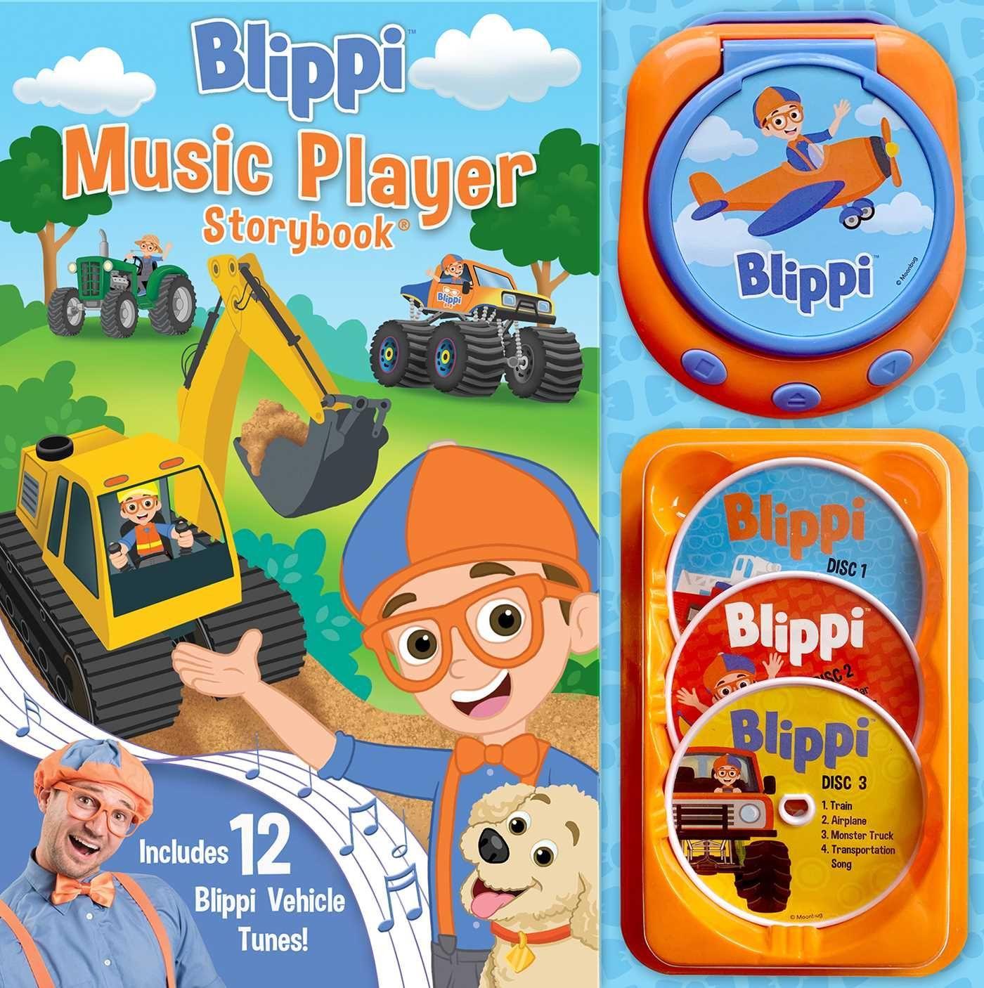 Book Blippi: Music Player Storybook 