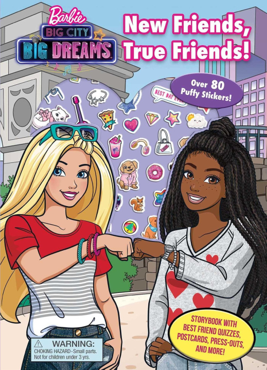 Kniha Barbie: Big City Big Dreams: New Friends, True Friends 