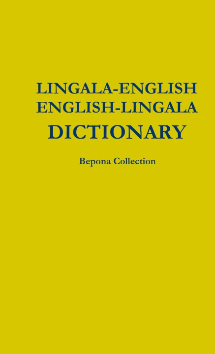 Könyv Lingala-English Dictionary 