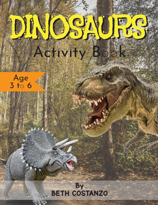 Buch Dinosaurs Activity Book - Age 3 to 6 Beth Costanzo