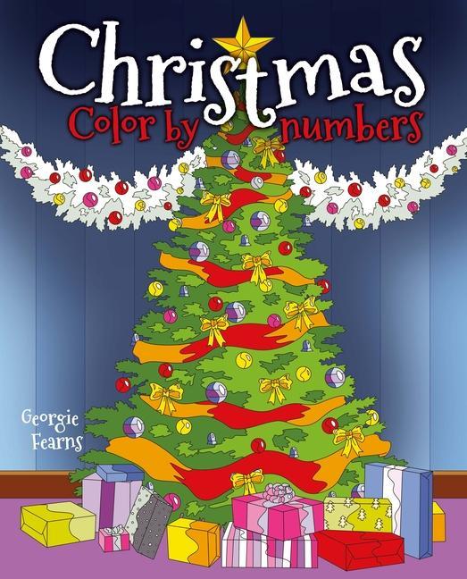 Livre Christmas Color by Numbers 