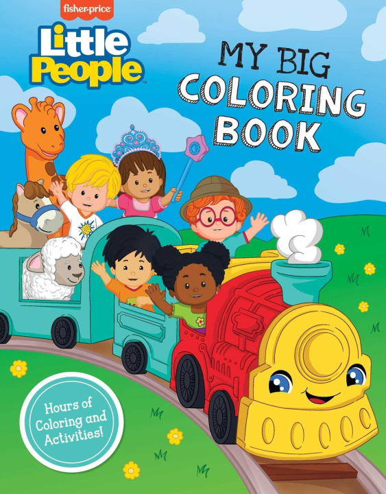 Könyv Fisher-Price Little People: My Big Coloring Book Juan Calle