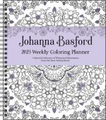 Calendar / Agendă Johanna Basford 2023 Coloring Weekly Planner Calendar Johanna Basford