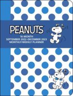 Kalendář/Diář Peanuts 16-Month 2022-2023 Monthly/Weekly Planner Calendar Peanuts Worldwide LLC