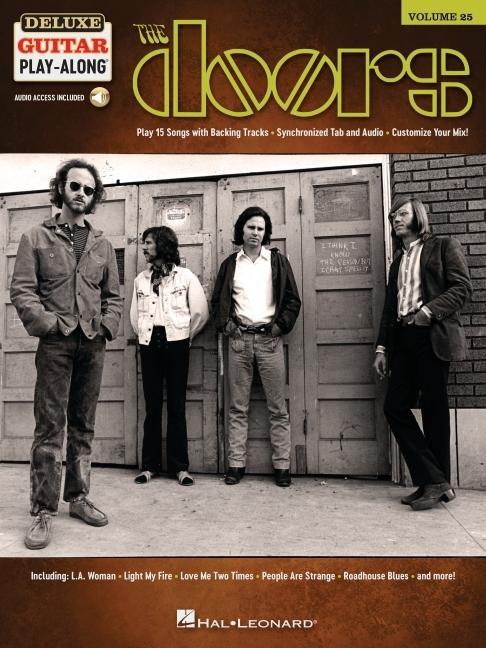 Carte The Doors: Deluxe Guitar Play-Along Volume 25 - 15 Songs with Backing Tracks & Synchronized Tab and Audio 