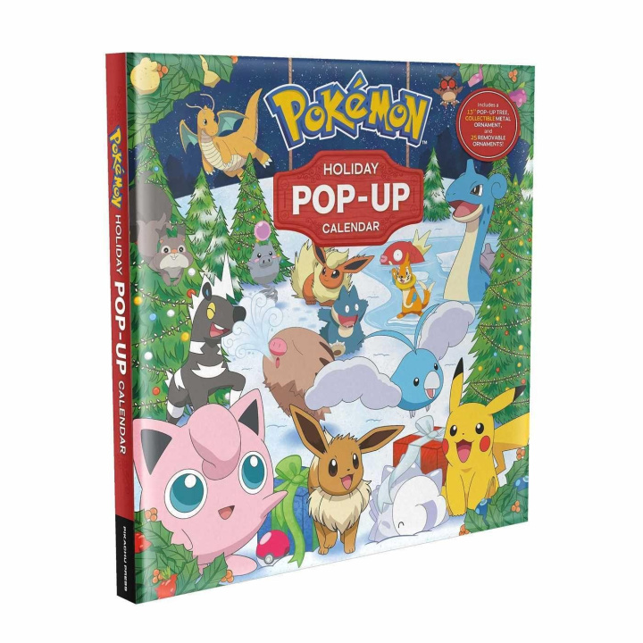 Kniha Pokémon Advent Holiday Pop-Up Calendar 