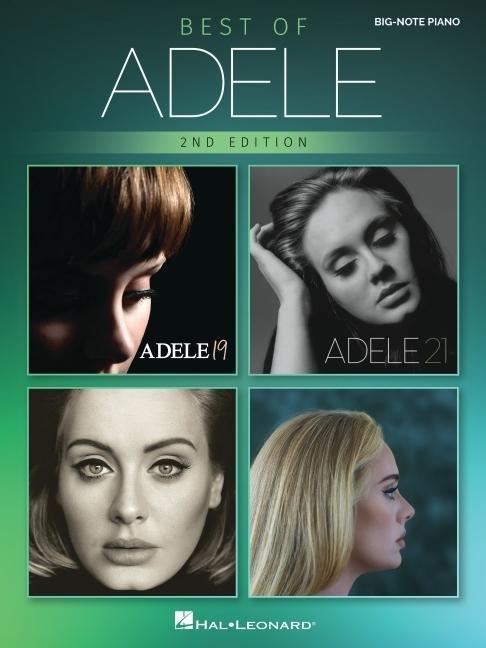 Kniha Best of Adele for Big-Note Piano - 2nd Edition 