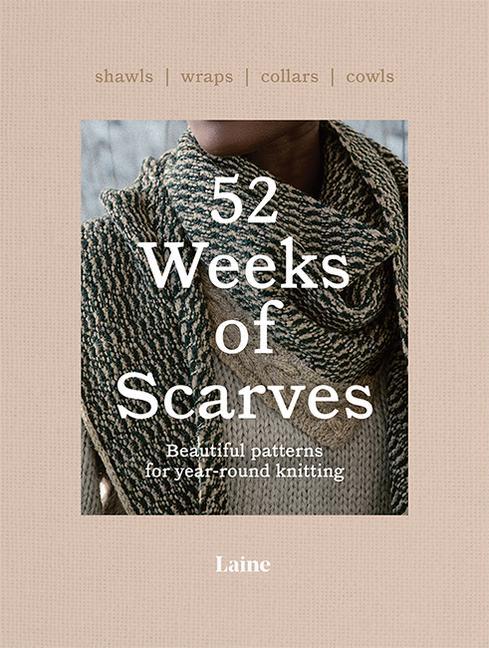 Könyv 52 Weeks of Scarves Laine