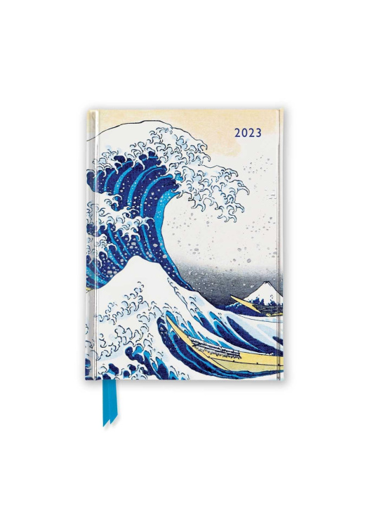 Kalendář/Diář Katsushika Hokusai: The Great Wave Pocket Diary 2023 