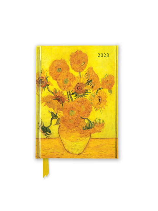 Kalendár/Diár Vincent van Gogh: Sunflowers Pocket Diary 2023 