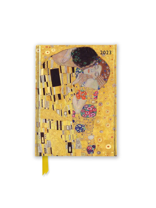 Calendar / Agendă Gustav Klimt: The Kiss Pocket Diary 2023 