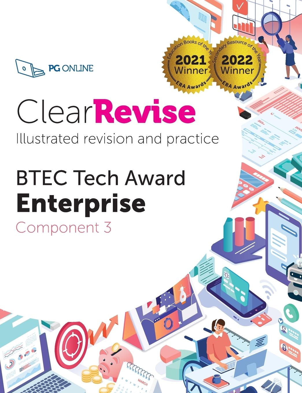 Kniha ClearRevise BTEC Tech Award Enterprise Component 3 PG Online