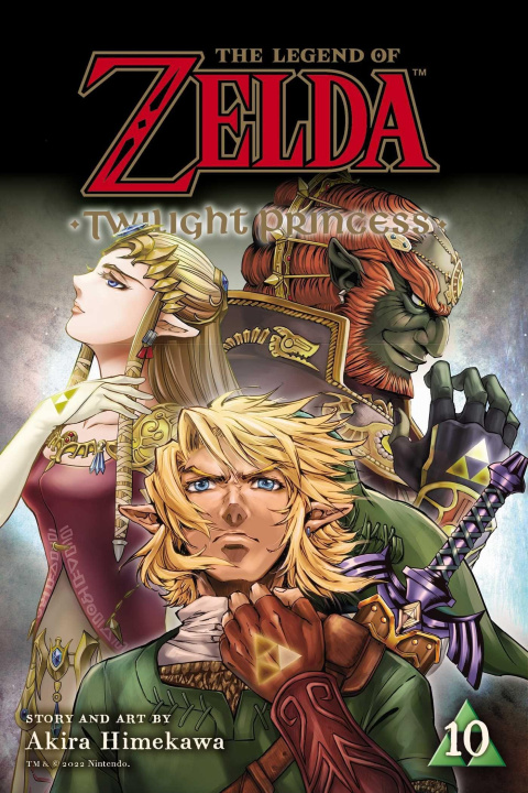 Carte The Legend of Zelda: Twilight Princess, Vol. 10 Akira Himekawa