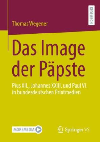 Kniha Das Image der Papste Thomas Wegener