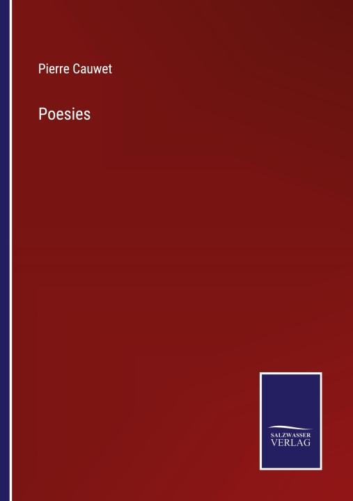 Book Poesies Pierre Cauwet