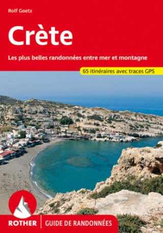 Carte Crète (Guide de randonnées) Rolf Goetz