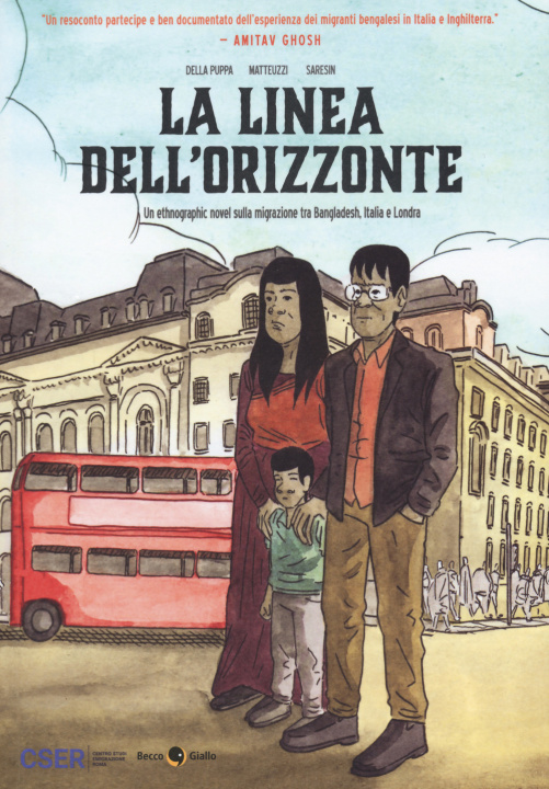 Kniha linea dell'orizzonte. Un etnographic novel sulla migrazione tra Bangladesh, Italia e Londra Francesco Della Puppa