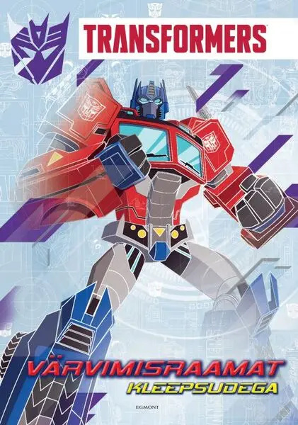 Knjiga Transformers. värvimisraamat 