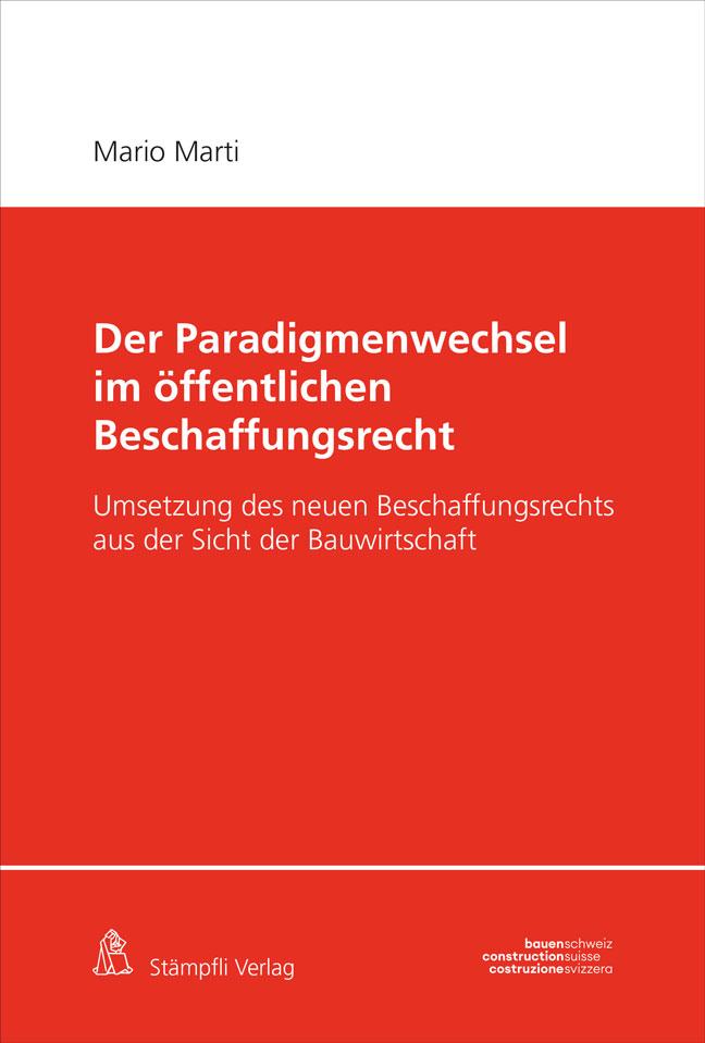 Kniha Der Paradigmenwechsel im öffentlichen Beschaffungsrecht 