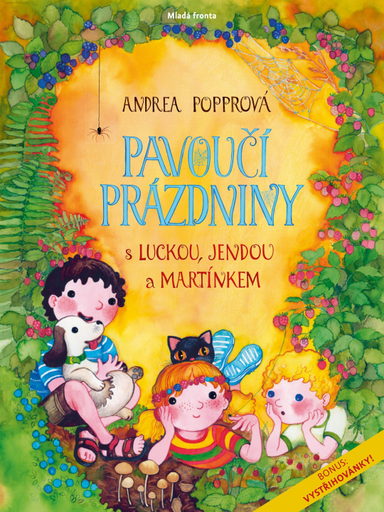 Kniha Pavoučí prázdniny Andrea Popprová