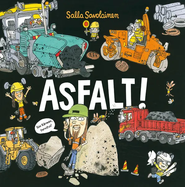 Książka Asfalt! Salla Savolainen