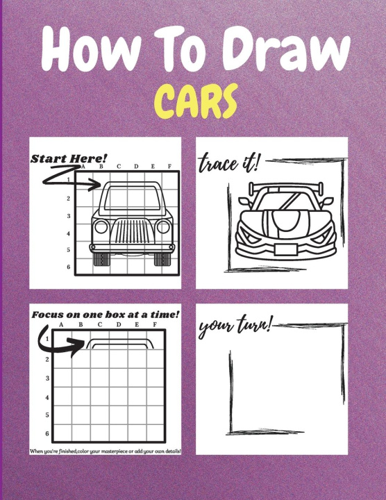 Kniha How To Draw Cars 