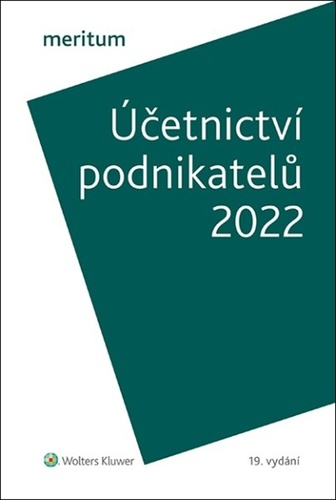 Kniha meritum Účetnictví podnikatelů 2022 Ivan Brychta