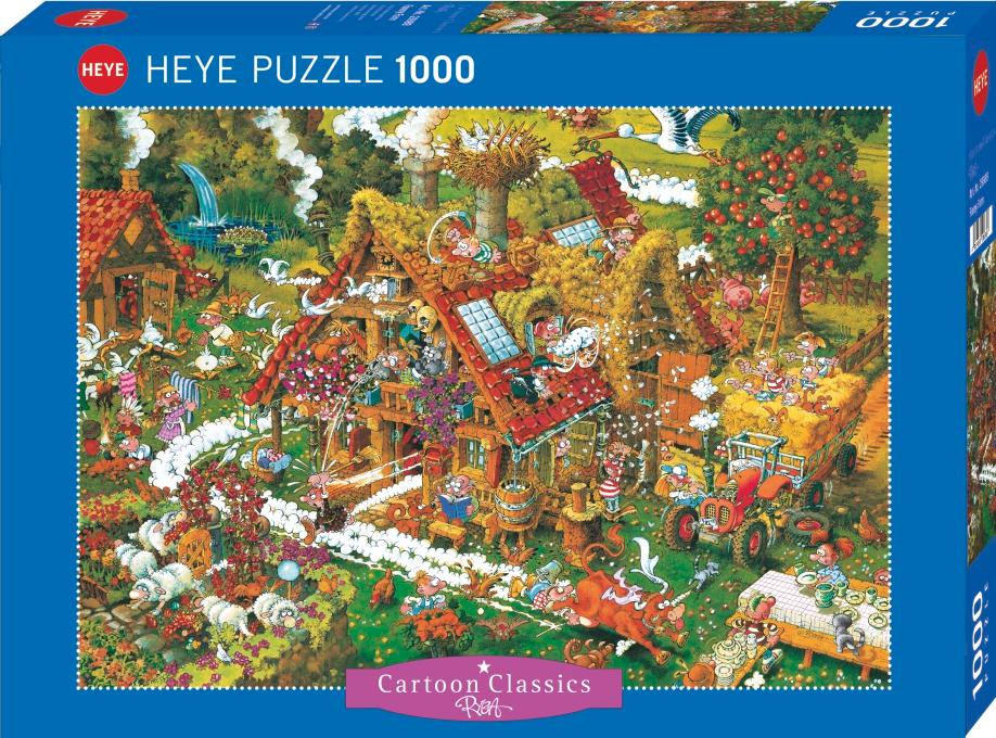 Játék Funny Farm Puzzle 1000 Teile 