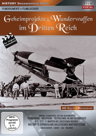Filmek Geheimprojekte & Wunderwaffen im Dritten Reich, 1 DVD 