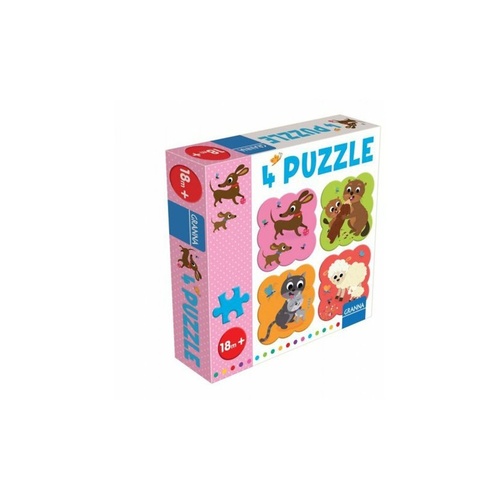 Game/Toy 4 puzzle jezevčík 