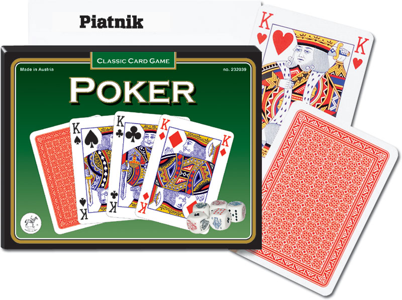 Könyv Karty do gry standard extra Poker 