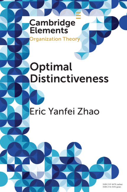 Knjiga Optimal Distinctiveness Eric Yanfei Zhao