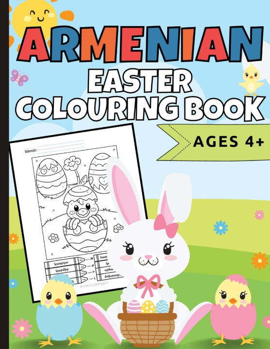 Kniha Armenian Easter Colouring Book 