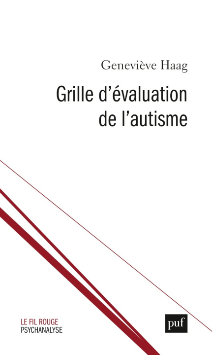 Kniha Grille d'évaluation de l'autisme Haag