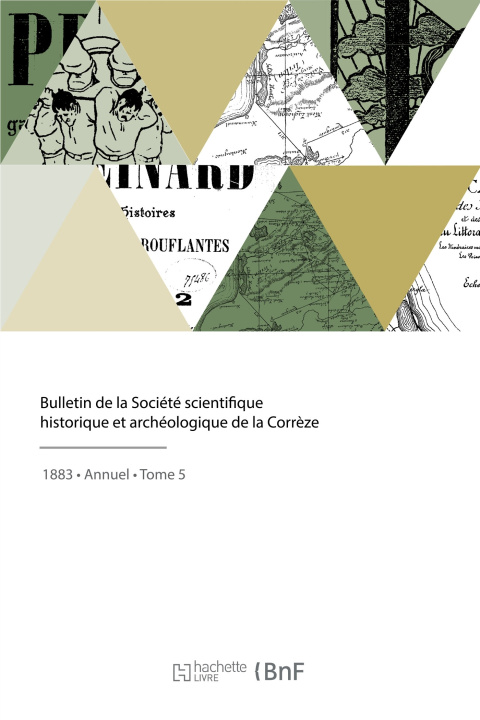 Carte Bulletin de la Société scientifique historique et archéologique de la Corrèze 