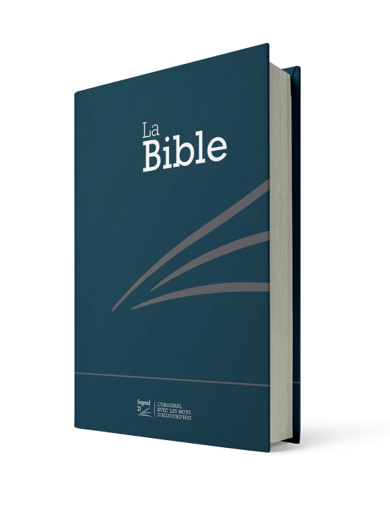 Книга Bible Segond 21 compacte couverture rigide skivertex bleu nuit Segond 21