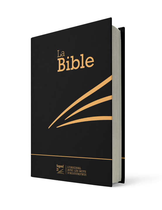 Carte Bible Sedond 21 compacte couverture rigide Skivertex noir Segond 21