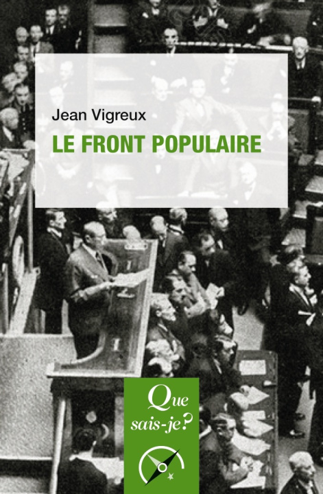 Kniha Le Front populaire Vigreux