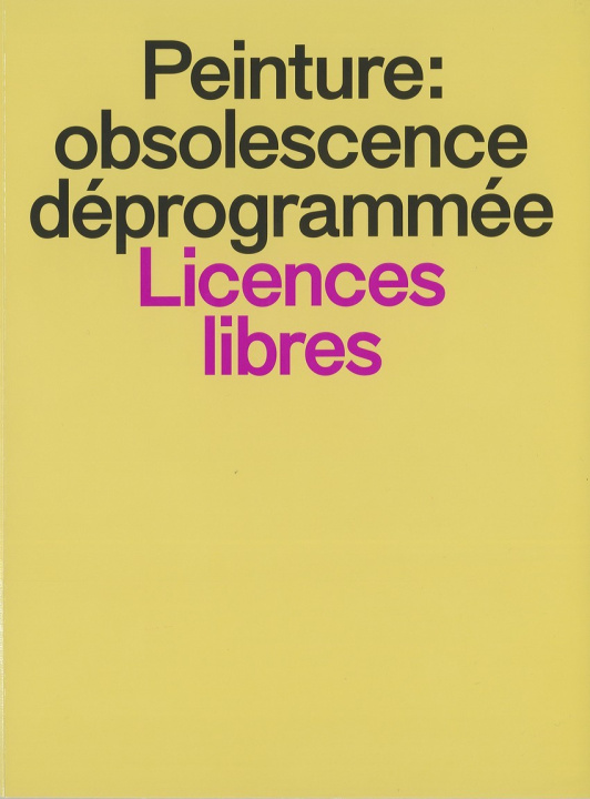 Boek Peinture : obsolescence déprogrammée Debrabant