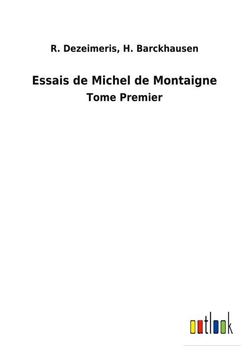 Книга Essais de Michel de Montaigne 