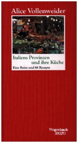 Carte Italiens Provinzen und ihre Küche 