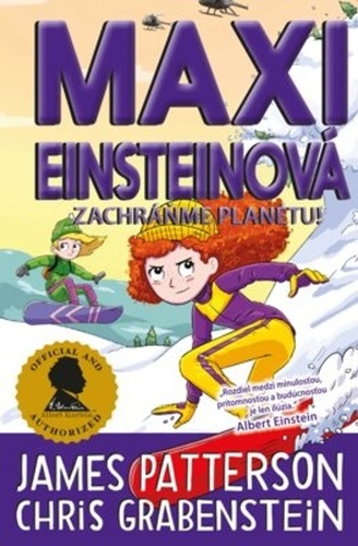Kniha Maxi Einsteinová Zachráňme planétu! James Patterson