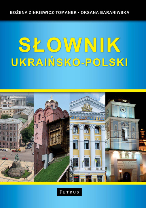 Kniha Słownik ukraińsko-polski wyd. 2 Bożena Zinkiewicz - Tomanek