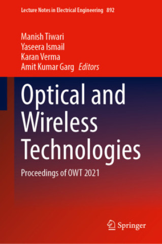 Book Optical and Wireless Technologies Manish Tiwari