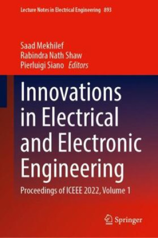 Книга Innovations in Electrical and Electronic Engineering Saad Mekhilef