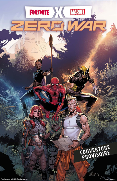 Carte Fortnite x Marvel : La Guerre zéro N°01 Sergio Davila