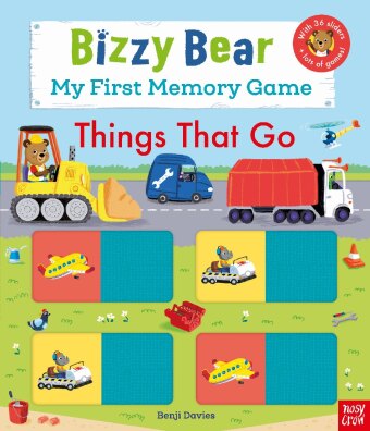 Könyv Bizzy Bear: My First Memory Game Book: Things That Go 
